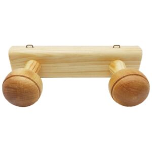 Percha Madera 2 Pomos
