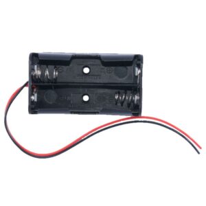 Portapila 2 X Aaa Con Cable