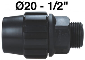 Enlace Rosca Macho 20-1/2 Fitting
