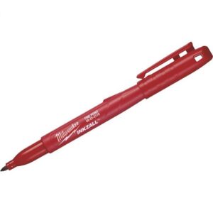 Rotulador Marcador Fino Rojo Inkzall