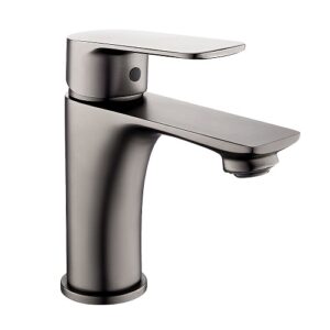 Monomando Lavabo Coral Titanio Mate