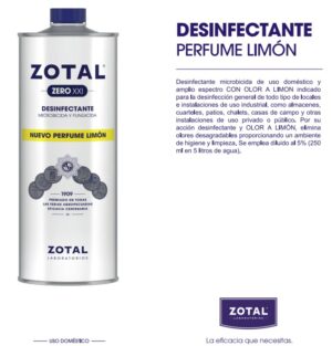 Zotal Zero Xxi Limon 250 ml