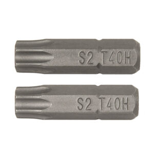 PUNTAS 25MM.TORX SEG.T20 JGO.2 RATIO