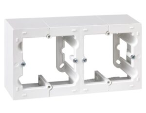 Caja Doble Superficie S-10 Blanco