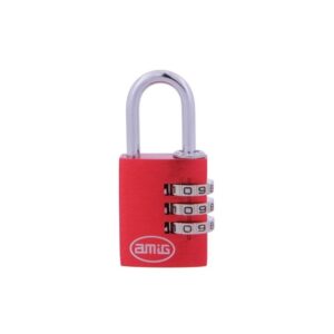 Candado Combinacion 75-25 Aluminio Rojo