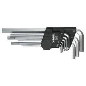 Juego Llaves Allen Largas 1,5-10 Mm (9 Pzs)