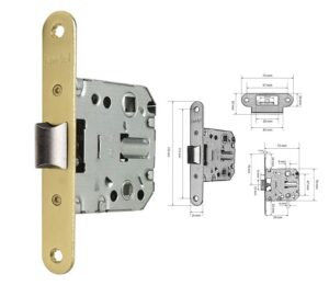Picaporte Condenado 200/47/50 Dorado