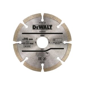 Dewalt Disco Diamante Segmentado Ø 115x22.2mm  Dt3701-qz
