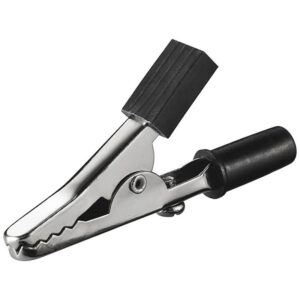 Pinza Cocodrilo 4 Mm Negro