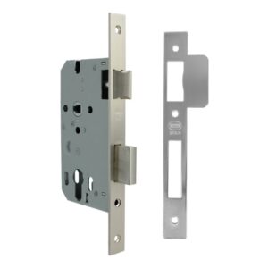 Cerradura 334-50/70 Acero Cromo Mate(s)