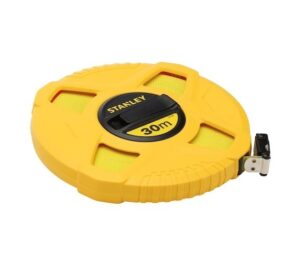 Stanley ® Cinta Metrica Fibra Vidrio Power Winder 30mx12,5mm 0-34-297
